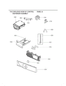 Section 2 parts for Lg Washer WM3499HVA from AppliancePartsPros.com