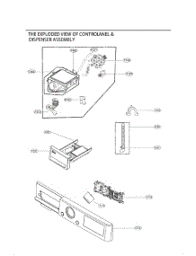 Section 2 parts for Lg Washer WM3555HVA from AppliancePartsPros.com