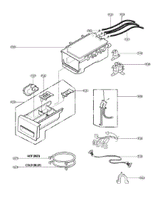 Disperser Assembly parts for Lg Washer WM3575CV/01 from AppliancePartsPros.com