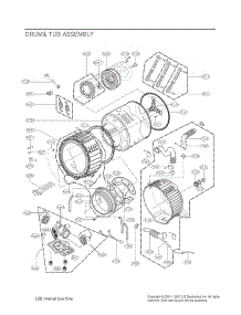 Section 2 parts for Lg Washer WM4370HVA from AppliancePartsPros.com