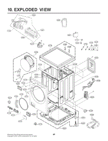 Section 1 parts for Lg Washer WM5500HWA from AppliancePartsPros.com