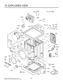 Section 1 parts for Lg Washer WM6500HWA from AppliancePartsPros.com
