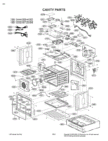 Cavity Parts parts for Lg Wall Oven WSEK4719S from AppliancePartsPros.com