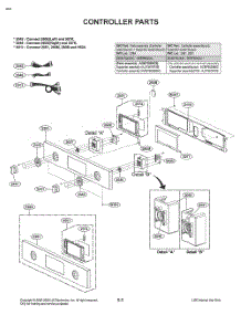 Controller Parts parts for Lg Wall Oven WSEK4719S from AppliancePartsPros.com