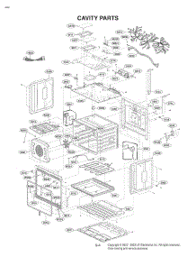 Section 2 parts for Lg Wall Oven WSEP4723D from AppliancePartsPros.com