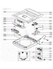 Top Cover Assembly parts for Lg Washer WSLS1500HWW from AppliancePartsPros.com