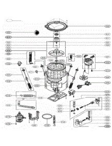 Tub Assembly parts for Lg Washer WSLS1500HWW from AppliancePartsPros.com