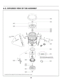 Section 3 parts for Lg Washer WT7480CL from AppliancePartsPros.com