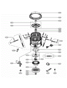 Tub Assembly parts for Lg Washer WT7600HMA from AppliancePartsPros.com