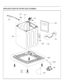 Section 2 parts for Lg Washer WT7600HVA from AppliancePartsPros.com