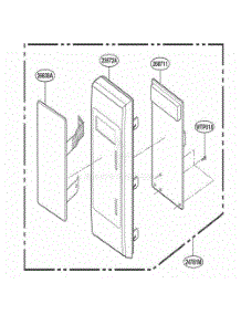 Controller Parts parts for Lg Range YKCMC155JBT0 from AppliancePartsPros.com