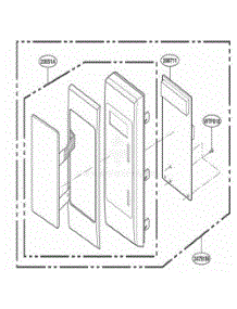 Controller Parts parts for Lg Microwave YKCMC155JSS from AppliancePartsPros.com