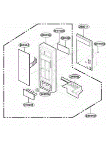 Controller Parts parts for Lg Range YKCMS135GSS from AppliancePartsPros.com
