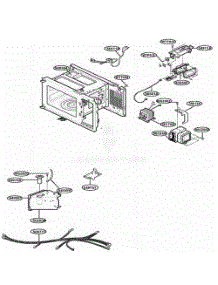 Interior Parts parts for Lg Range YKCMS135GSS from AppliancePartsPros.com