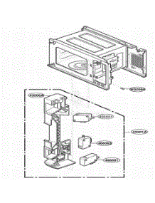 Latch Board Parts parts for Lg Range YKCMS135GSS from AppliancePartsPros.com