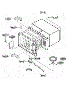 Oven Cavity Parts parts for Lg Range YKCMS135GWH from AppliancePartsPros.com