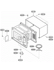 Oven Cavity Parts parts for Lg Range YKCMS135HBL from AppliancePartsPros.com