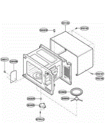 Oven Cavity Parts parts for Lg Range YKCMS135HSS from AppliancePartsPros.com