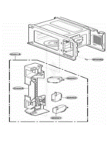 Latch Board Parts parts for Lg Range YKCMS135HWH0 from AppliancePartsPros.com