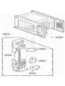 Latch Board Parts parts for Lg Range YKCMS145JBL0 from AppliancePartsPros.com