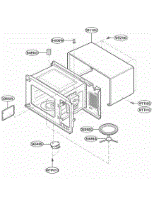 Oven Cavity Parts parts for Lg Range YKCMS145JBL0 from AppliancePartsPros.com