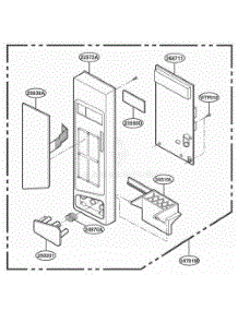 Controller Parts parts for Lg Range YKCMS145JBT0 from AppliancePartsPros.com