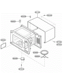 Oven Cavity Parts parts for Lg Range YKCMS145JBT0 from AppliancePartsPros.com