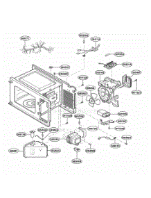 Interior Parts parts for Lg Range YKCMS1555RBT from AppliancePartsPros.com