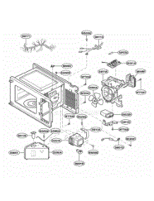 Interior Parts parts for Lg Range YKCMS1555RSS from AppliancePartsPros.com