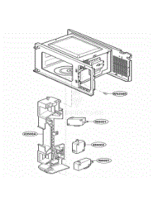 Latch Board Parts parts for Lg Range YKCMS1555RSS from AppliancePartsPros.com