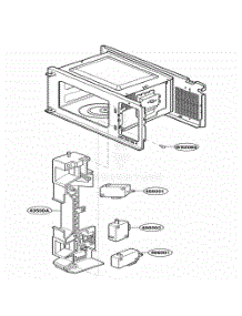 Latch Board Parts parts for Lg Range YKCMS1555RWH from AppliancePartsPros.com