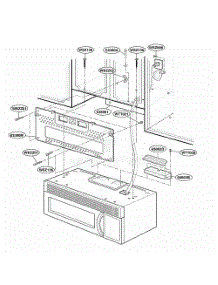 Installation Parts parts for Lg Range YKHMC107EBT0 from AppliancePartsPros.com