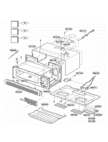 Oven Cavity Parts parts for Lg Range YKHMC107EBT0 from AppliancePartsPros.com
