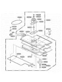 Plate Chamber Assy Parts parts for Lg Range YKHMC107EBT0 from AppliancePartsPros.com