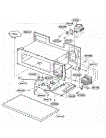 Interior Parts 1 parts for Lg Range YKHMC107EWH0 from AppliancePartsPros.com