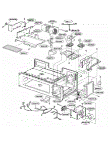 Interior Parts 3 parts for Lg Range YKHMC107EWH0 from AppliancePartsPros.com