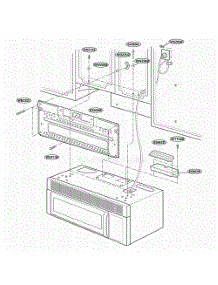Installation Parts parts for Lg Range YMH7130XEB0 from AppliancePartsPros.com
