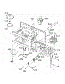 Interior Parts 1 parts for Lg Range YMH7130XEB0 from AppliancePartsPros.com