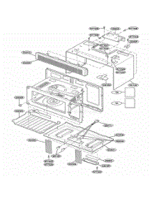 Oven Cavity Parts parts for Lg Range YMH7130XEB0 from AppliancePartsPros.com
