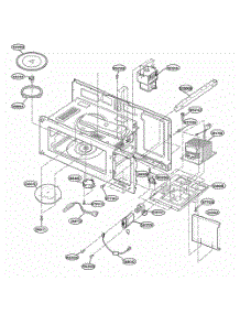 Interior Parts 1 parts for Lg Range YMH7130XEQ0 from AppliancePartsPros.com