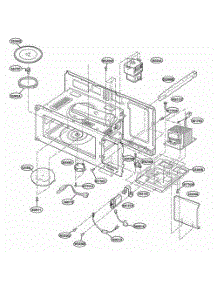 Interior Parts 1 parts for Lg Range YMH7135XEQ0 from AppliancePartsPros.com