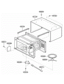 Oven Cavity Parts parts for Lg Range YMT1071SGQ from AppliancePartsPros.com