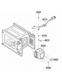 Interior Parts parts for Lg Range YMT1130SGB from AppliancePartsPros.com
