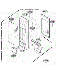 Controller Parts parts for Lg Range YMT1130SGQ from AppliancePartsPros.com