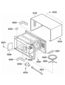 Oven Cavity Parts parts for Lg Range YMT1130SGQ from AppliancePartsPros.com