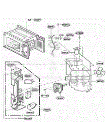 Suction Guide Parts parts for Lg Range YMT1130SGQ from AppliancePartsPros.com
