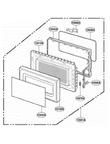 Door Parts parts for Lg Range YMT1135SGQ from AppliancePartsPros.com
