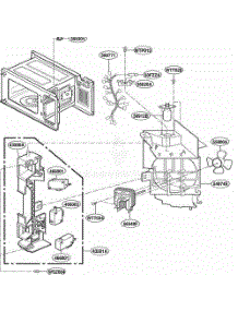 Suction Guide Parts parts for Lg Range YMT1135SGQ from AppliancePartsPros.com