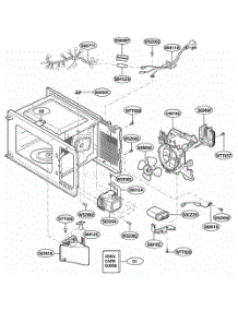 Interior Parts parts for Lg Range YMT2110SJB0 from AppliancePartsPros.com