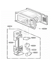 Latch Board Parts parts for Lg Range YMT2145SJQ0 from AppliancePartsPros.com